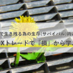 FXトレードで損から学ぶ市場で生き残る為の生存(サバイバル)術とは?